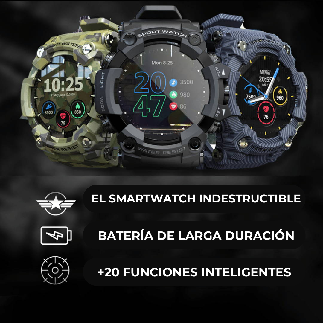 TitanWatch: El Smartwatch indestructible para cazadores